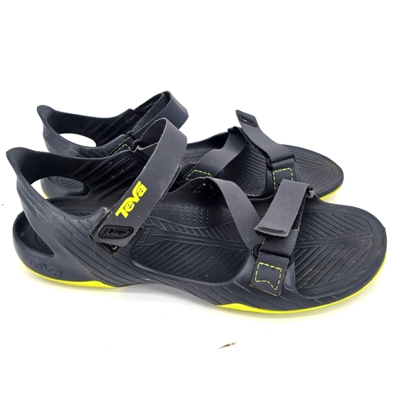 Teva Barracuda Hiking Sport Sandals Waterproof Adjustable Black Men's US13 - Picture 1 of 6